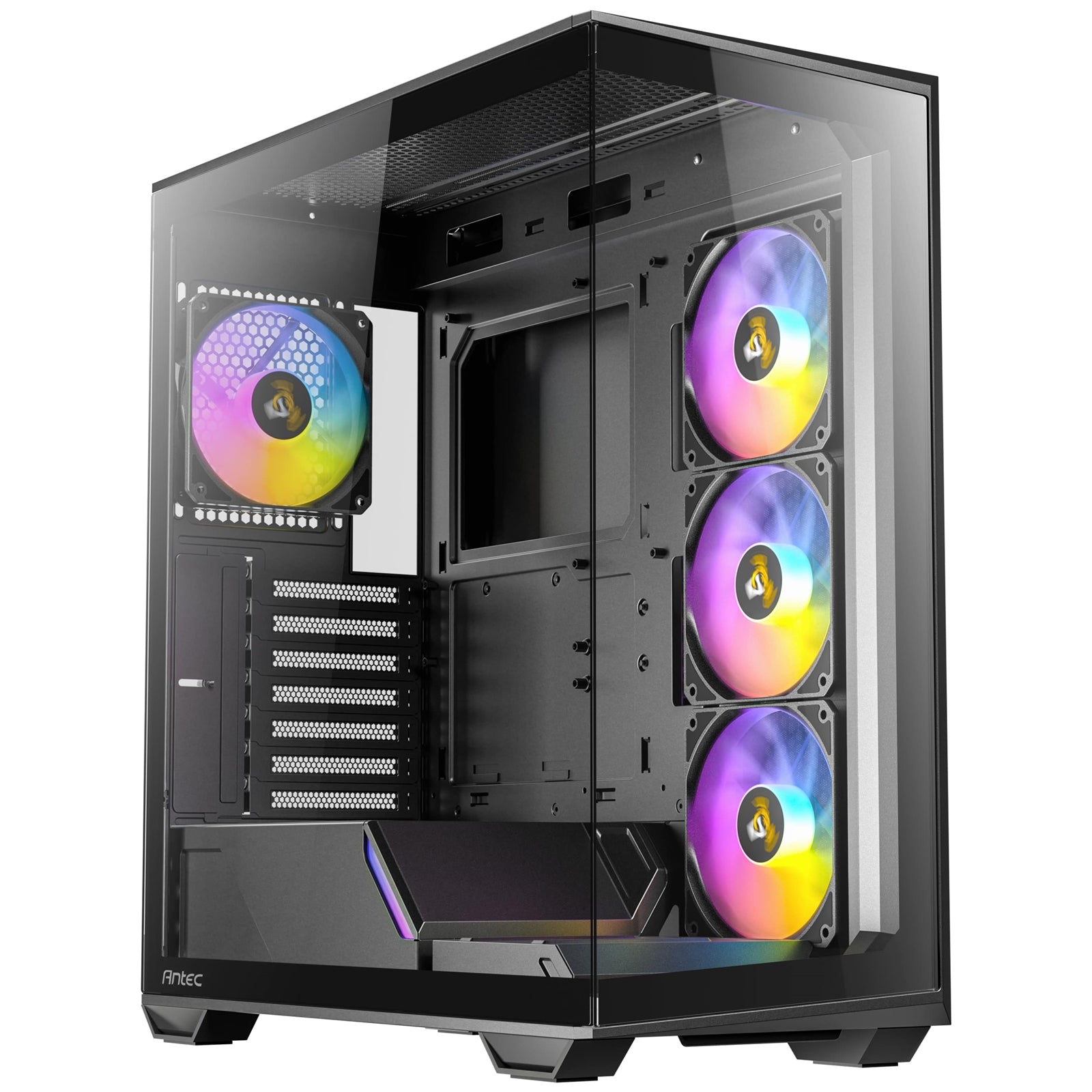 ANTEC Constellation C3 Black Mid Tower Case - 270° Tempered Glass ARGB