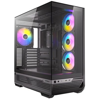 Antec C7 ARGB Mid Tower Gaming Case - 4mm Tempered Glass, 4x ARGB Fans