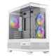 ANTEC CX500M White Micro Tower Gaming Case - ARGB, USB-C, Tempered Glass
