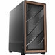 Antec Flux SE Mid Tower Case - Walnut Wood, 5 PWM Fans, USB-C