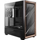Antec FLUX Mid Tower Gaming Case - Walnut Wood, 5 PWM Fans, USB-C