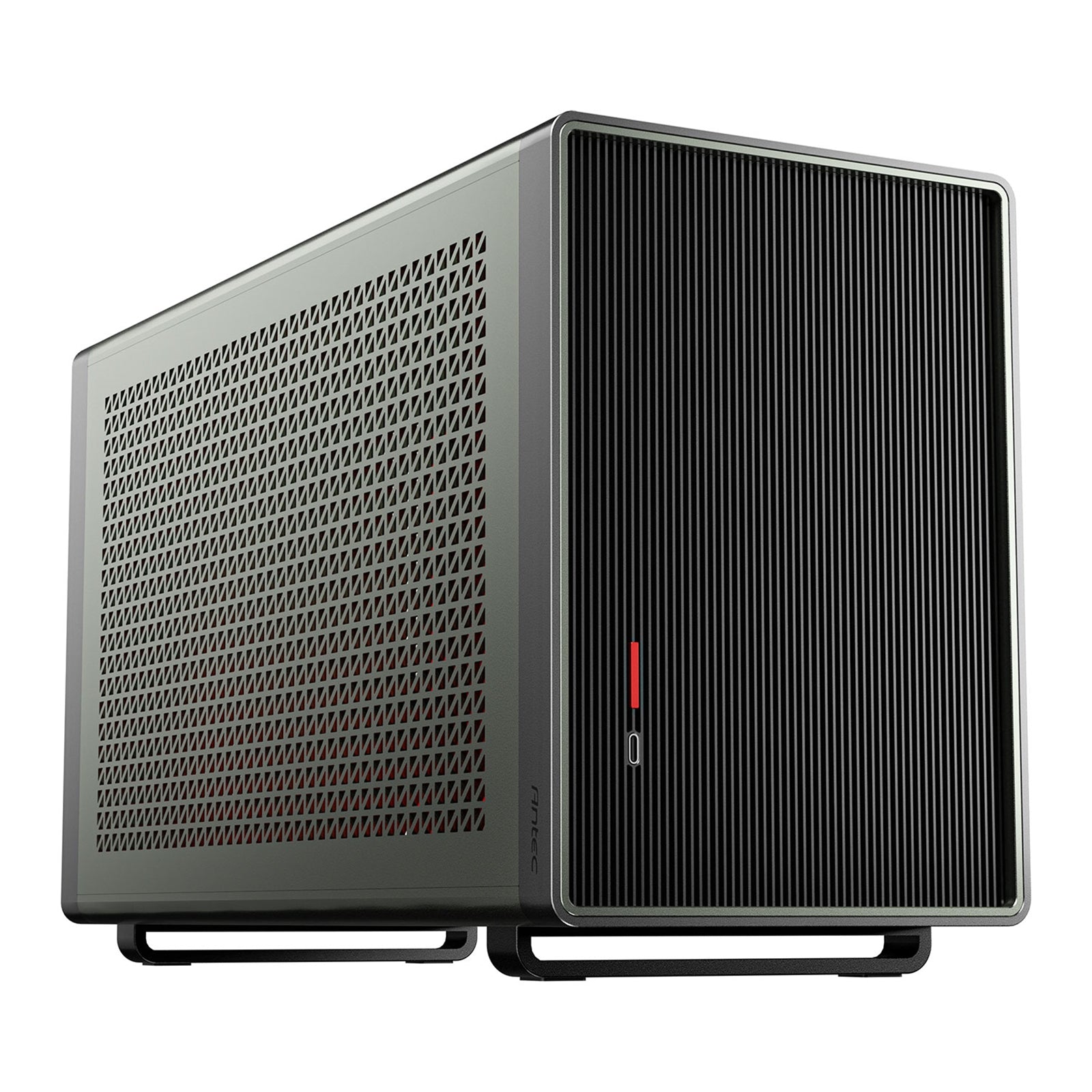 Antec Performance 1M Mini-ITX Case - Aluminum, PCIe 4.0, 350mm GPU