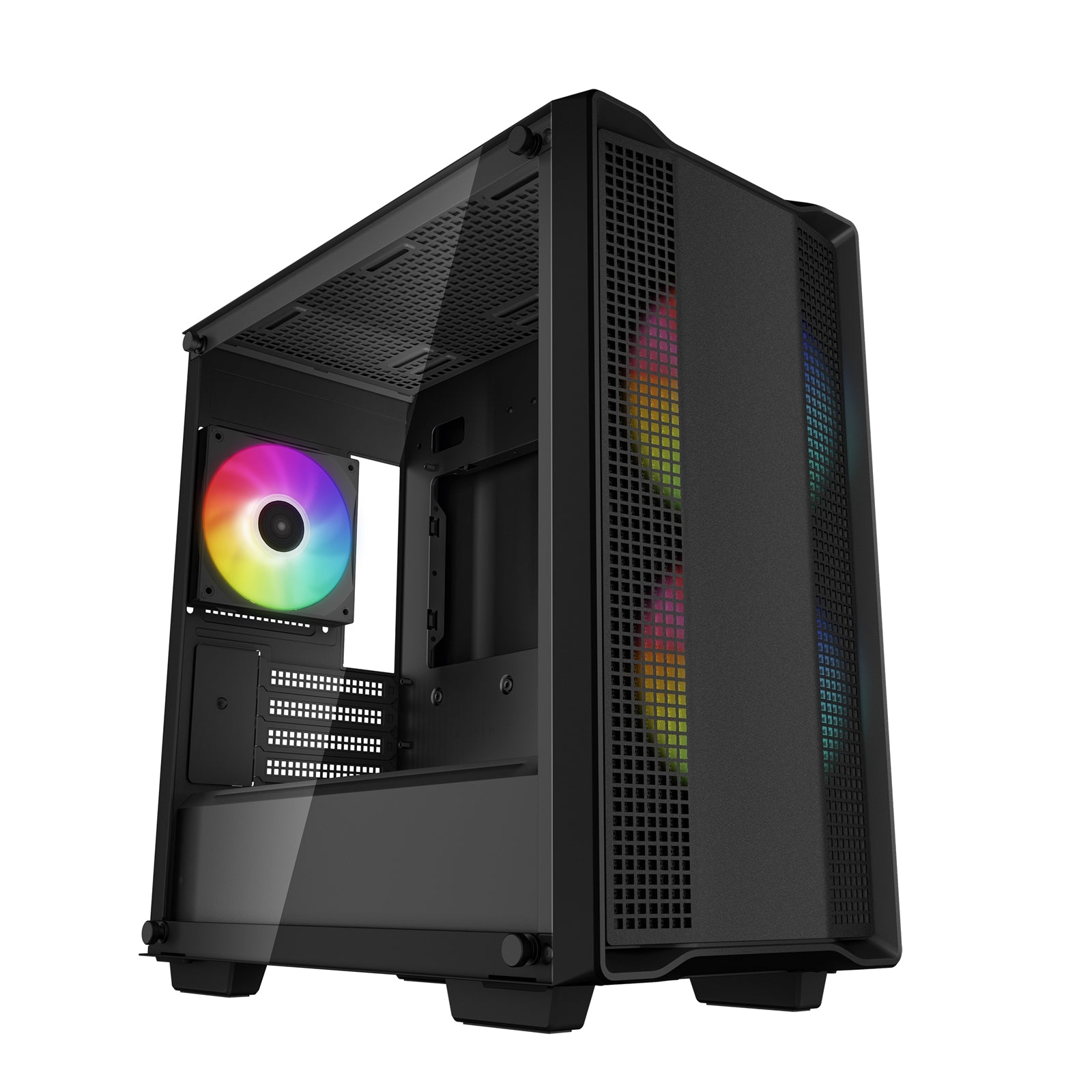 DeepCool CC360 ARGB Micro-ATX Case - Tempered Glass, 3x ARGB Fans