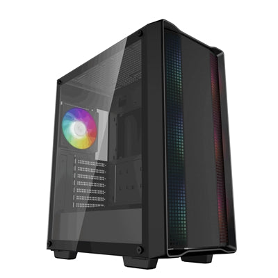 DeepCool CC560 ARGB V2 ATX Mid Tower Case - Tempered Glass Black