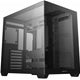 DeepCool CG530 Dual-Chamber Mid Tower Case - Tempered Glass, Black