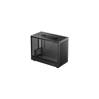 DeepCool CH160 PLUS Mesh Micro-ATX Mini Tower Case - Black
