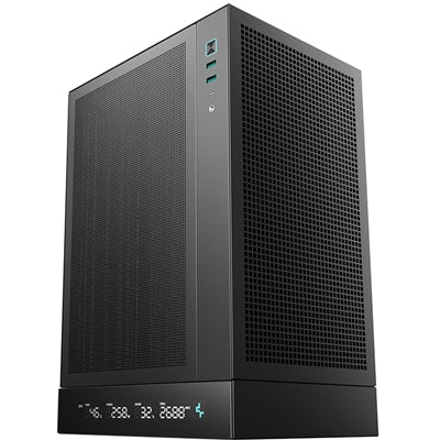 DeepCool CH170 Digital Mini-ITX Case - Mesh, 172mm Cooler, Black