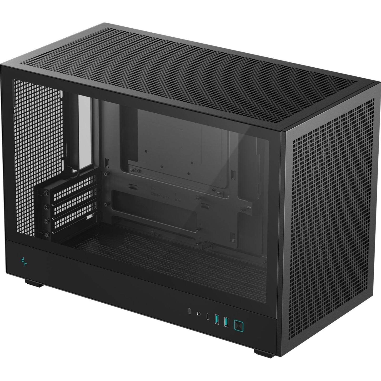 DeepCool CH260 Micro-ATX Case - Steel Mesh High-Airflow Compact