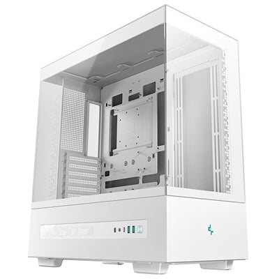 DeepCool CH690 Digital White ATX Mid-Tower Case - High-Airflow, USB-C