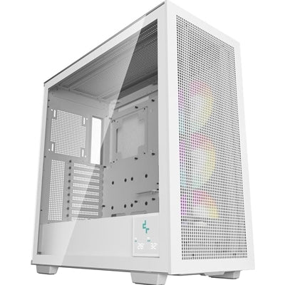 DeepCool Morpheus White Full Tower Case - E-ATX, Dual Chamber, 420mm