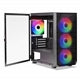 Tecware Forge M Omni Micro-ATX Case - Lockable Tempered Glass