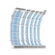 Antec 16AWG Sleeved PSU Extension Cable Kit White/Blue 300mm 6-Pack