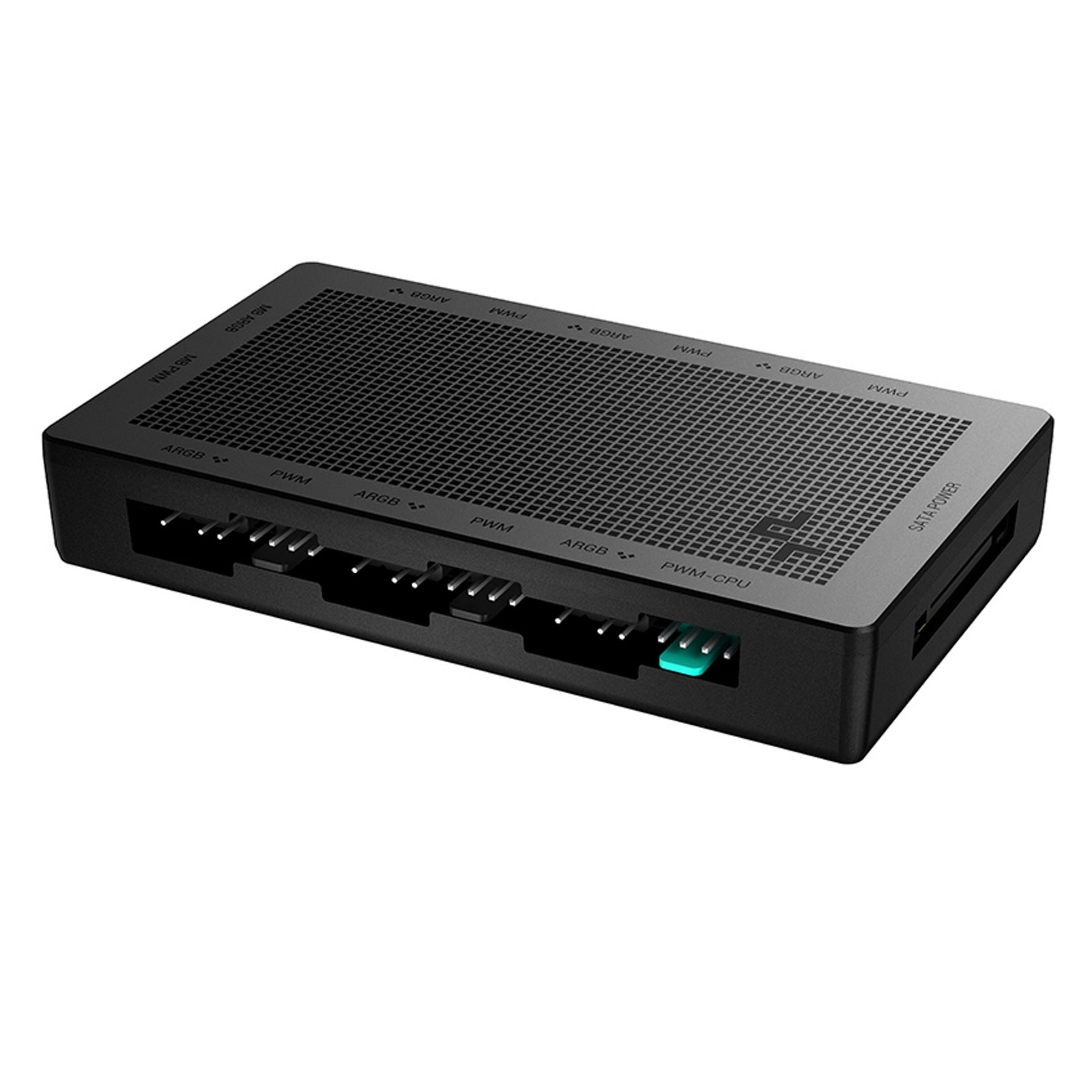 DeepCool SC790 Magnetic 6-Port ARGB PWM Fan Hub - 2-in-1 Controller