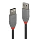 Lindy Anthra USB 2.0 A to A Cable 2m - Double Shielded Black