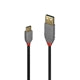 Lindy Anthra USB-A to USB-C Cable 1m - Gold Plated Professional