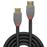 Lindy Anthra HDMI 2.0 Cable 0.5m Triple Shielded 4K 60Hz Gold