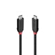 Lindy Black Line USB4 Cable 2m 240W Triple Shielded USB-C to USB-C