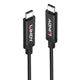 LINDY 5m Active USB-C 3.2 Cable 10Gbps 8K 60Hz 60W PD Black