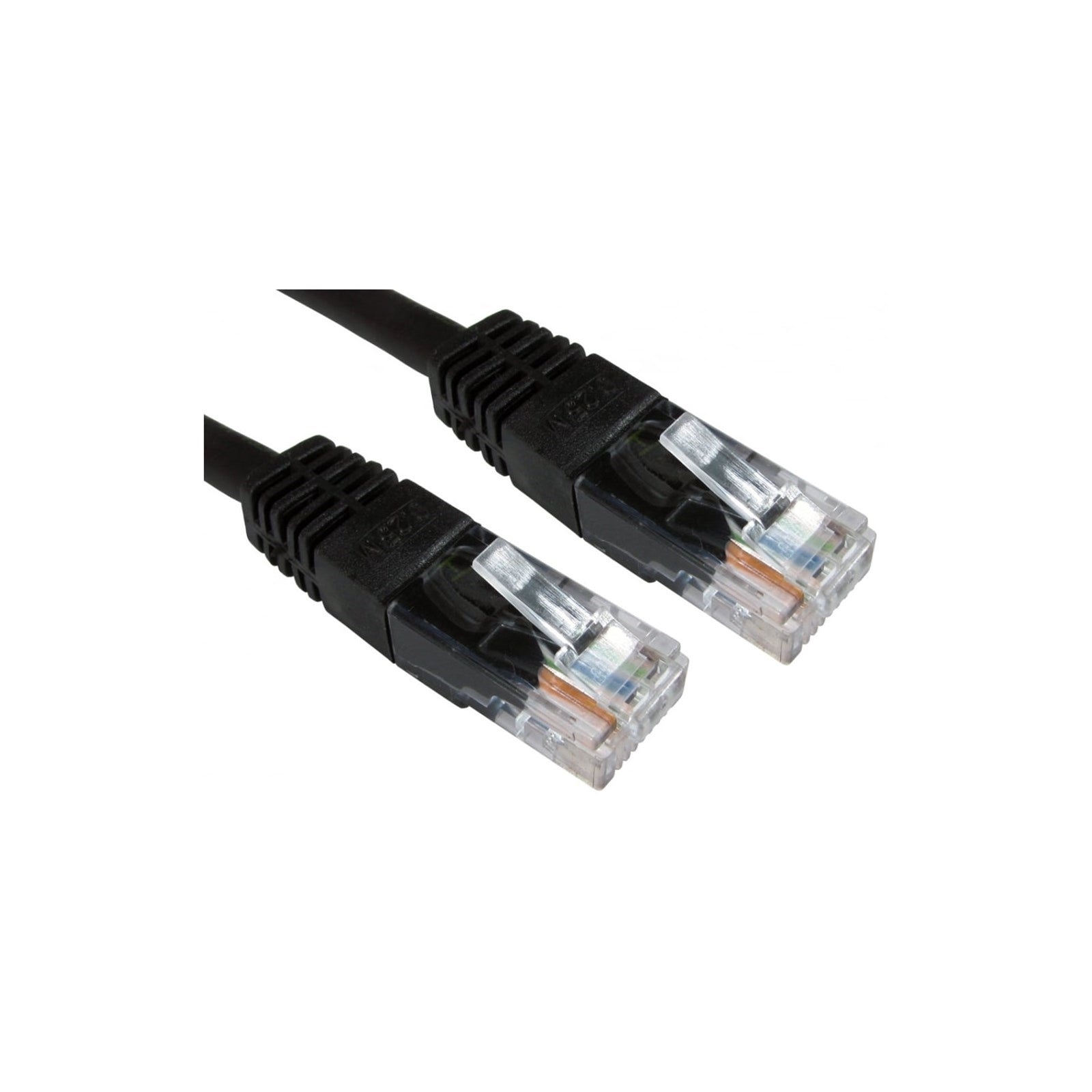 CAT6 Ethernet Cable 0.25m Black - Copper UTP RJ45 Patch Lead