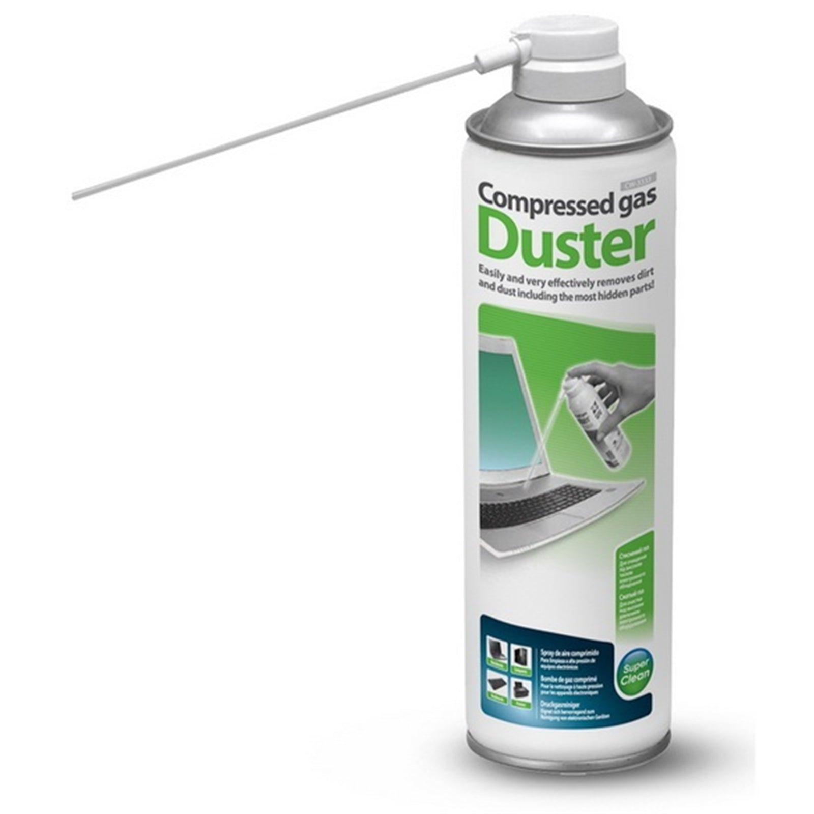 ColorWay Compressed Air Duster 500ml - Pressurized Gas Electronics Cleaner