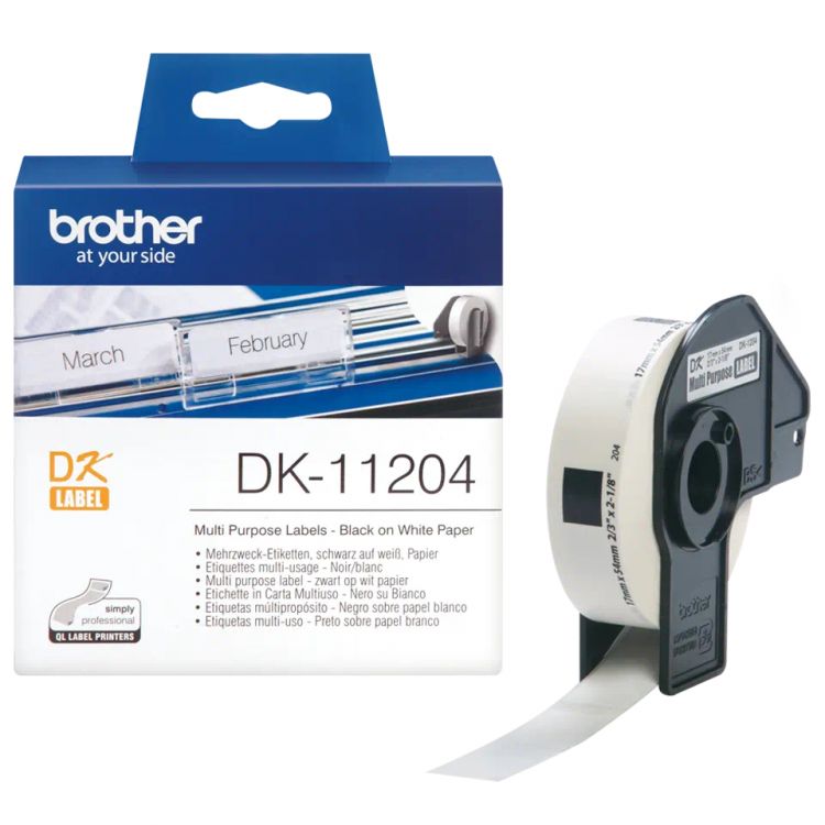 Brother DK11204 Multi Purpose Labels