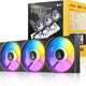 Antec Connect 120 ARGB 3-Pack 120mm PWM Fans Daisy Chain Black