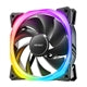 Antec Fusion 120mm ARGB PWM Fan - Hydraulic Bearing, 2000RPM, Black
