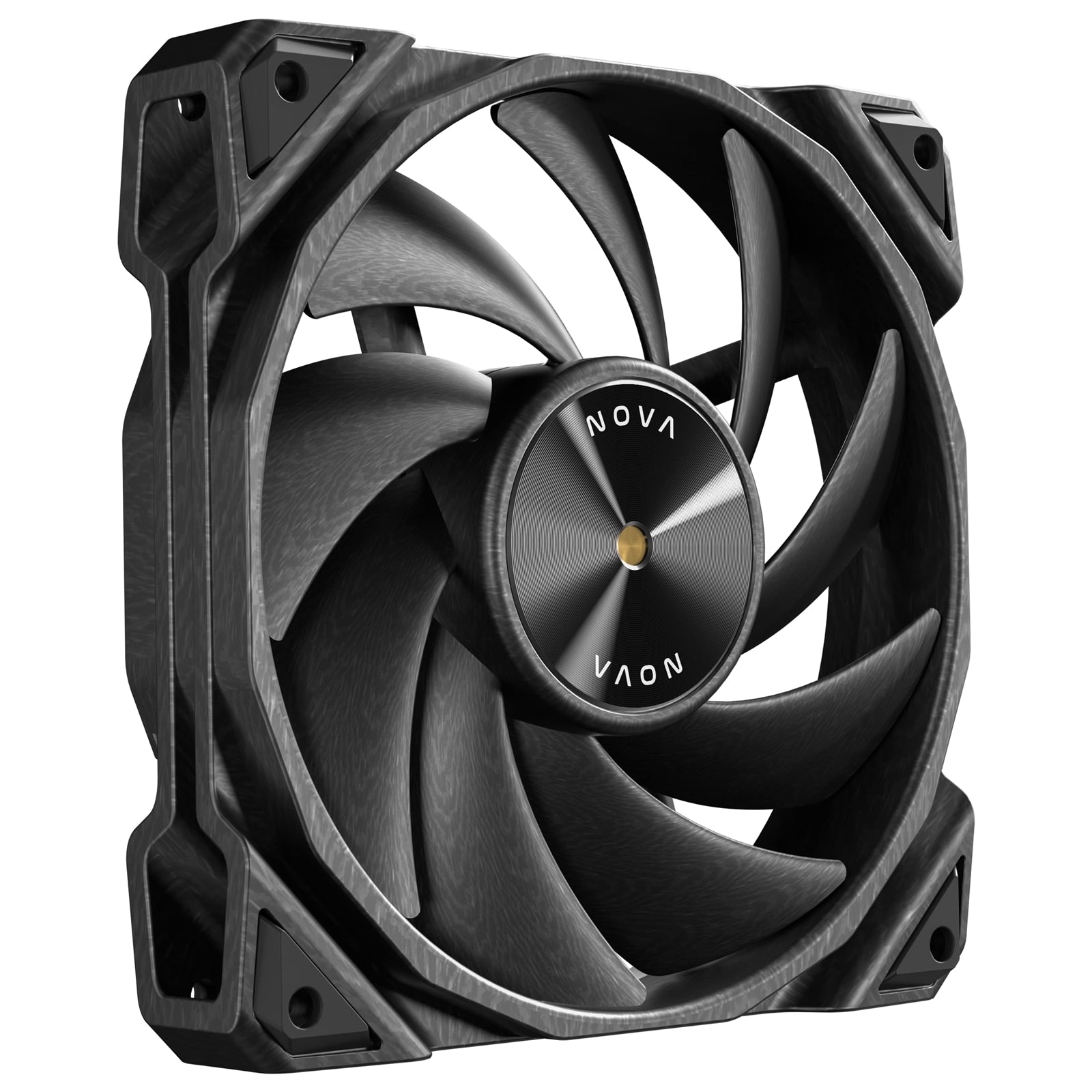 Antec NOVA 120mm PWM Fan - FDB Bearing, 3200 RPM, Black Metal