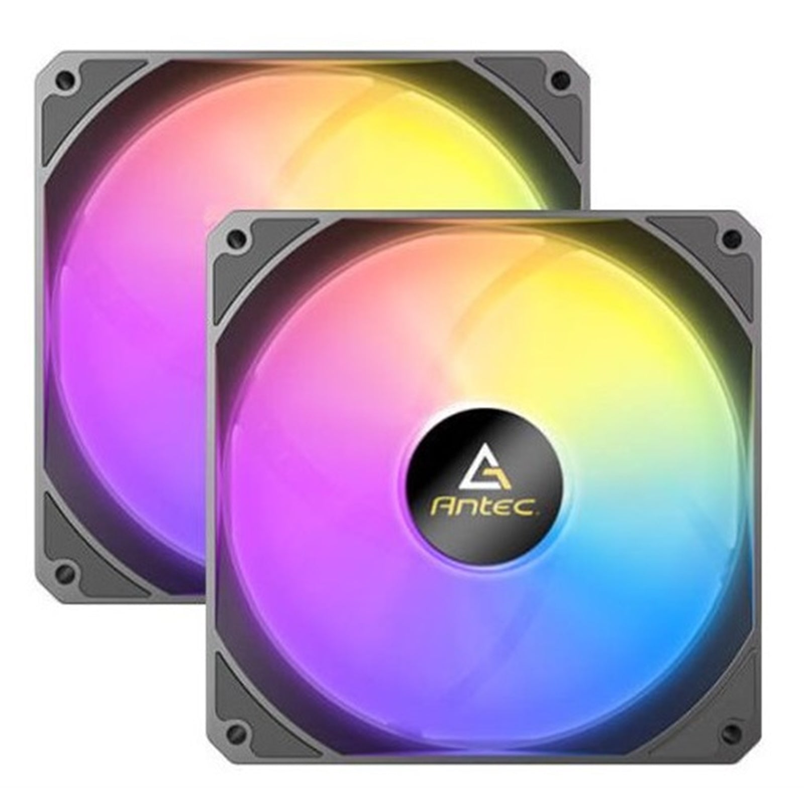 Antec P14 ARGB PWM 140mm Case Fan 2-Pack - Hydraulic Bearing, Black
