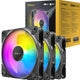 Antec Tranquil 120 ARGB 3-Pack PWM Fans - FDB, Quiet 26.9dB