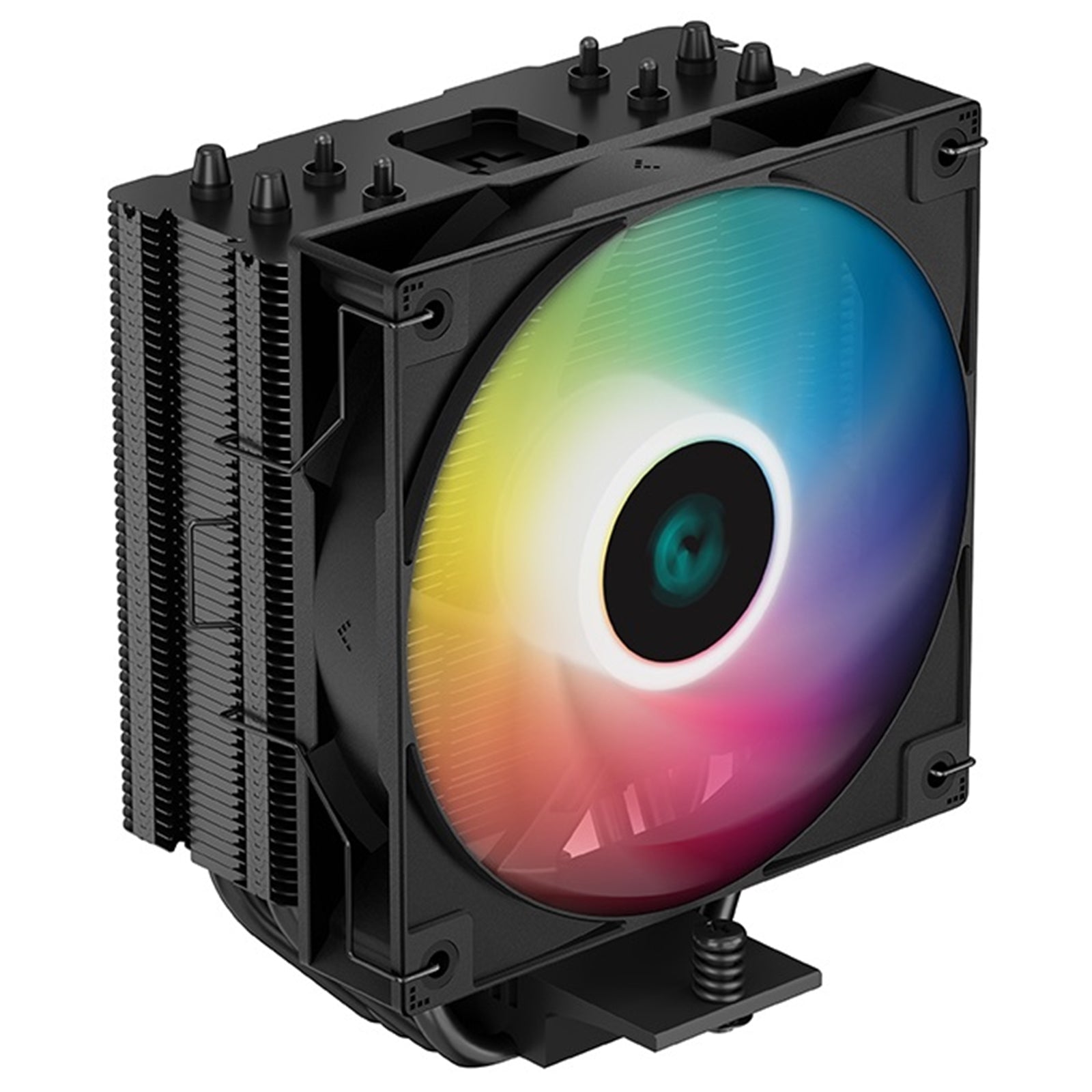 DeepCool AG400 ARGB V2 CPU Cooler - 4 Copper Heat Pipes, 120mm PWM