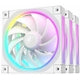 DeepCool FL12 120mm ARGB PWM Fan 3-Pack White Fluid Dynamic