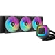 DeepCool LE360 V2 360mm Liquid CPU Cooler Black ARGB Triple Fan