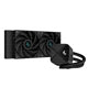DeepCool LS520S Zero Dark 240mm AIO Liquid Cooler - Aluminum Black