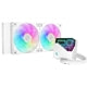DeepCool LT240 240mm AIO Liquid CPU Cooler White ARGB