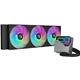 DeepCool LT360 360mm AIO Liquid CPU Cooler - ARGB Black Aluminum