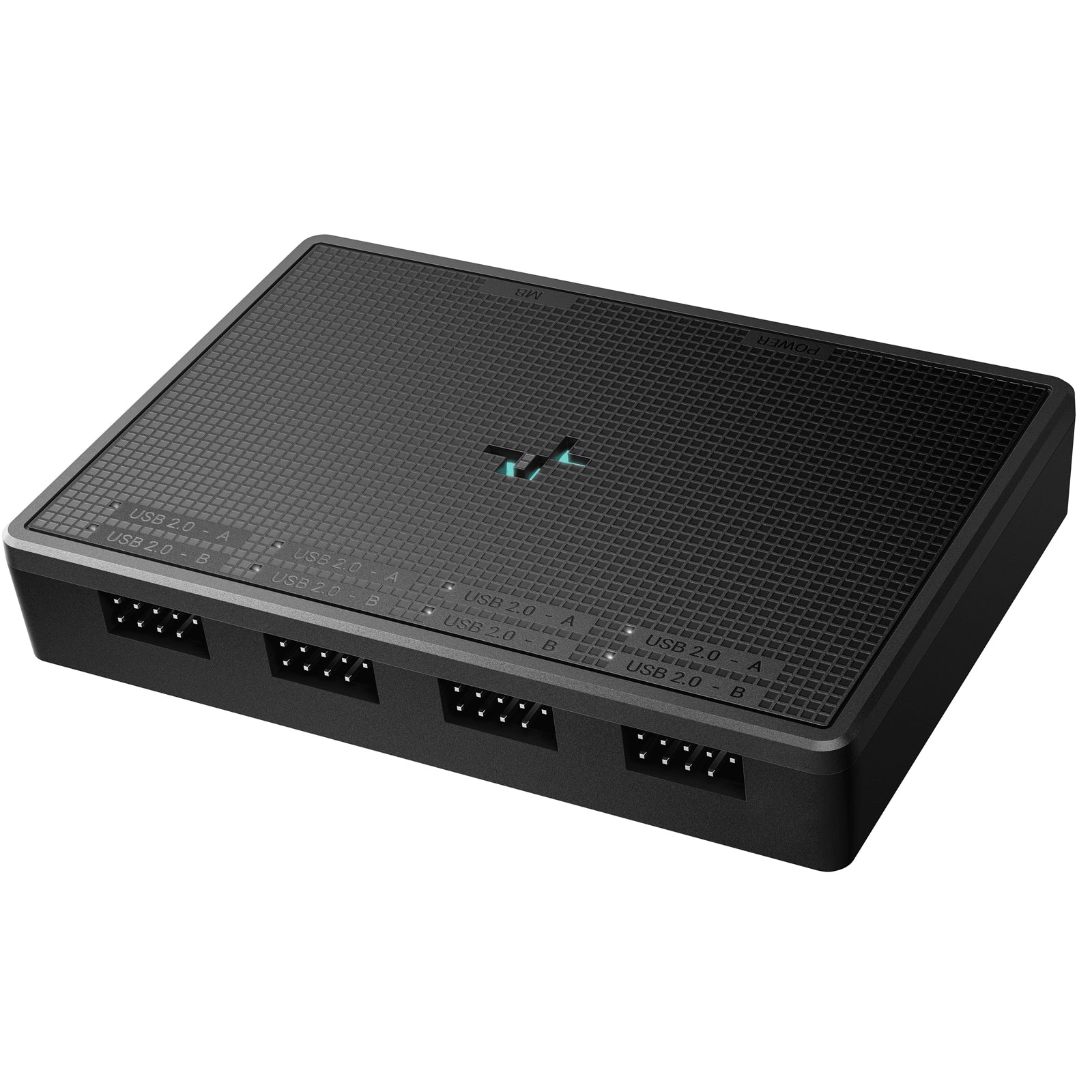 DeepCool UH-04 Internal USB 2.0 Hub - 4-Port 9-Pin Header Black