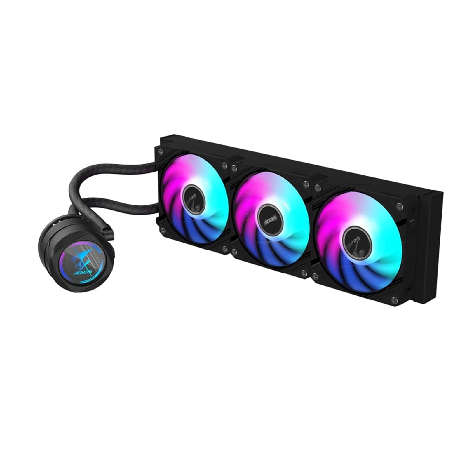Gigabyte Aorus Waterforce II 360mm AIO Liquid Cooler ARGB Black