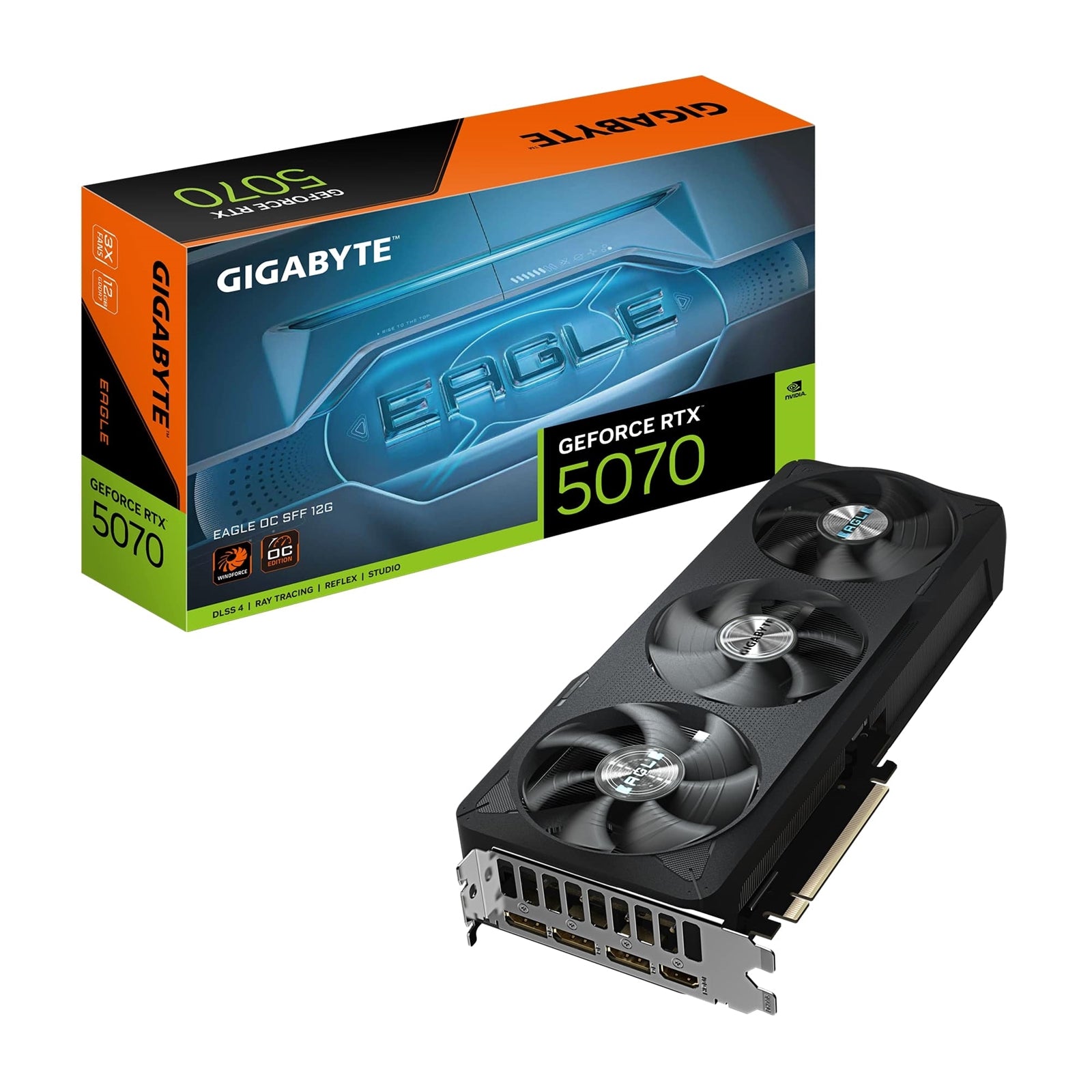 Gigabyte RTX 5070 EAGLE OC SFF 12GB GDDR7 Overclocked Graphics Card