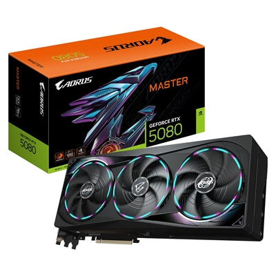 Gigabyte RTX 5080 AORUS MASTER 16GB GDDR7 Graphics Card