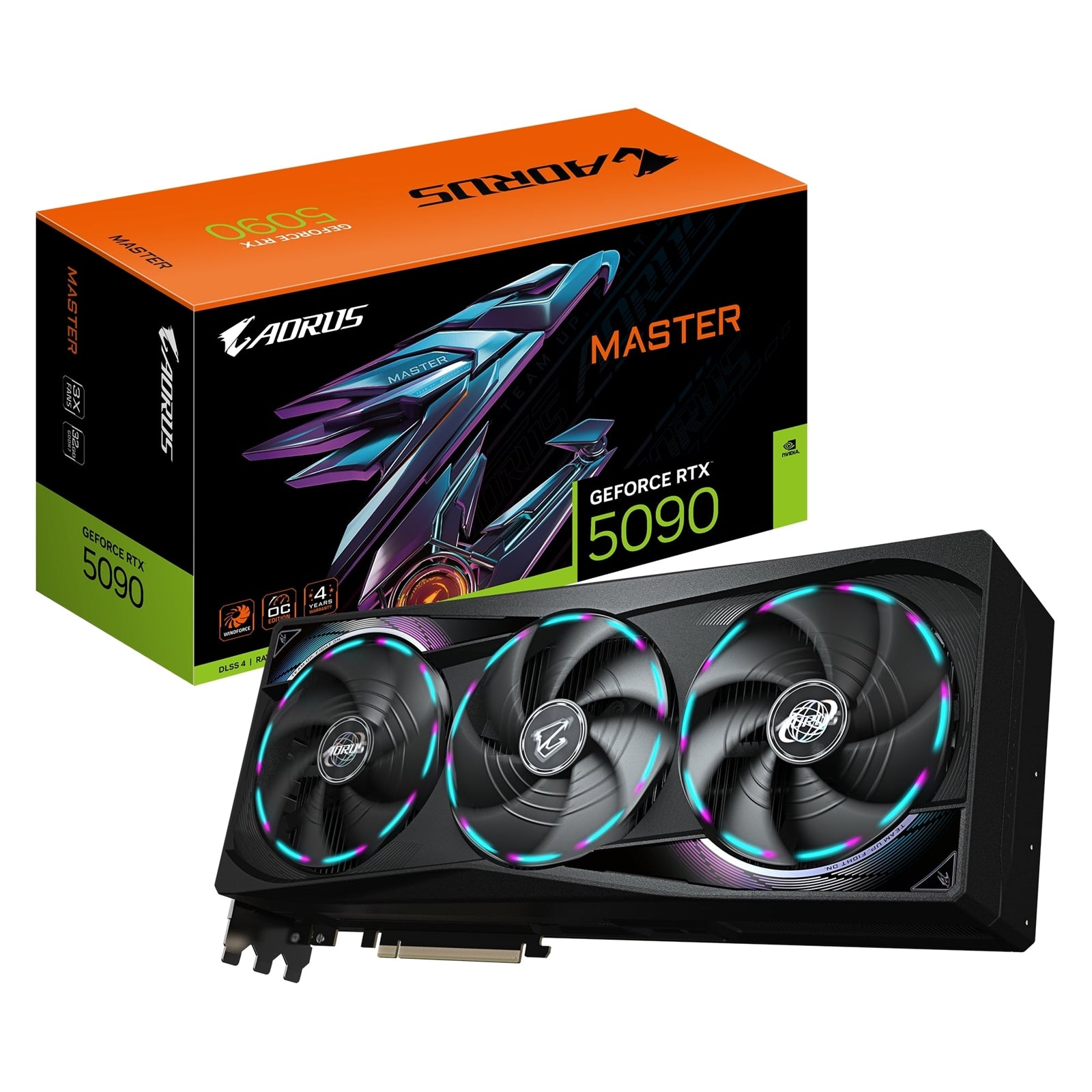 Gigabyte RTX 5090 AORUS MASTER 32GB GDDR7 Graphics Card
