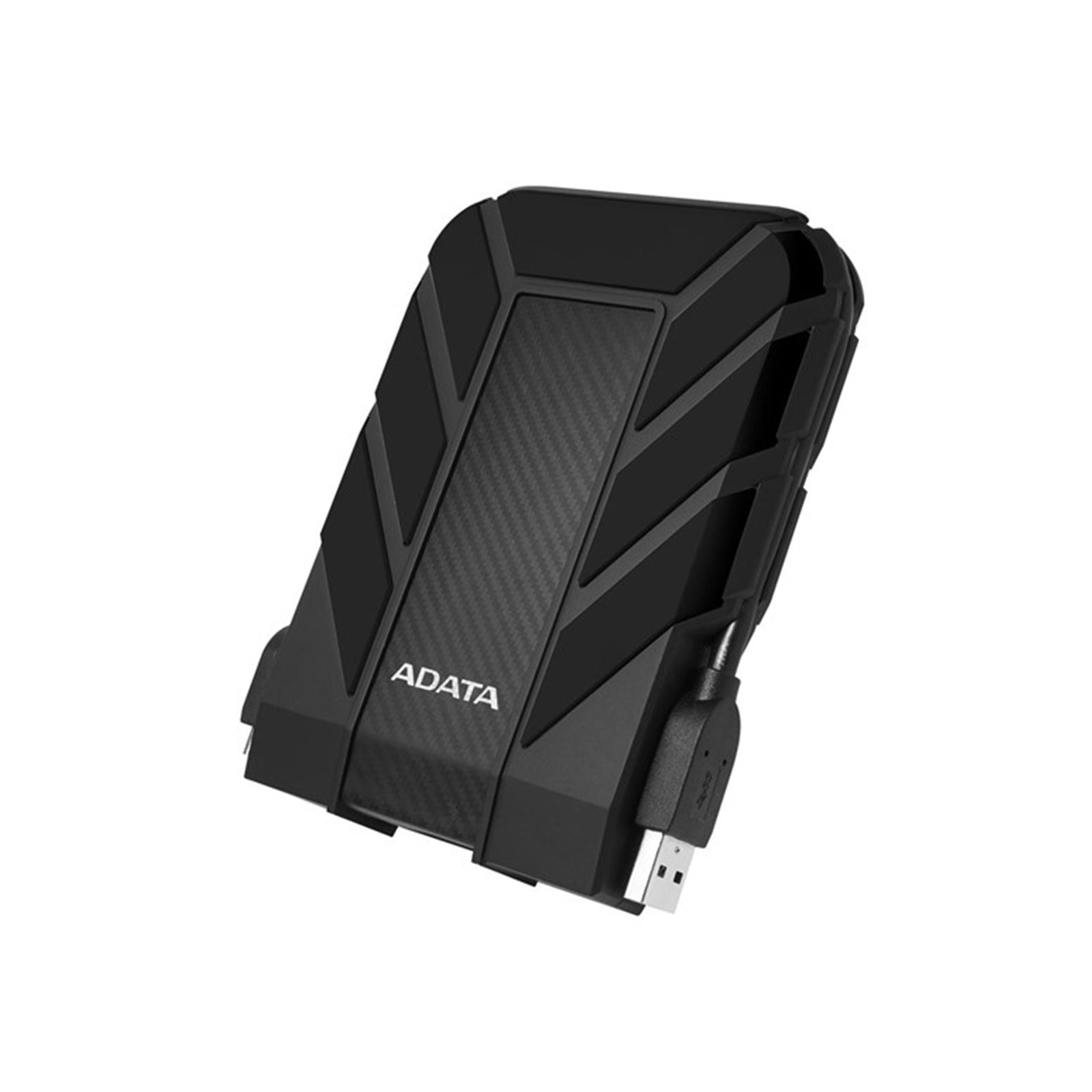 Adata HD710 Pro 5TB black portable external hard drive, USB 3.1, IP68 waterproof, shockproof, and dustproof.