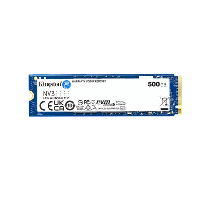 Kingston NV3 500GB PCIe 4.0 NVMe M.2 SSD - 6000MB/s
