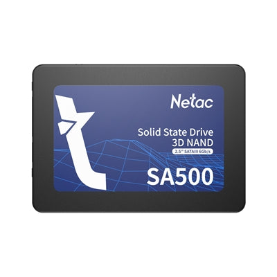 Netac SA500 128GB SATA III SSD - 500MB/s 3D NAND 2.5