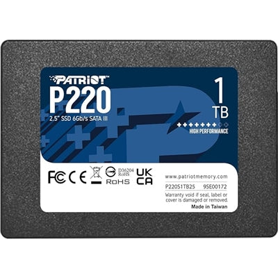 Patriot P220 1TB SATA III 2.5