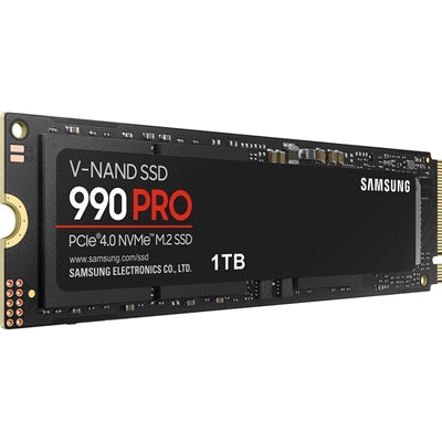 Samsung 990 PRO 1TB NVMe SSD - PCIe 4.0 M.2 7450MB/s Read