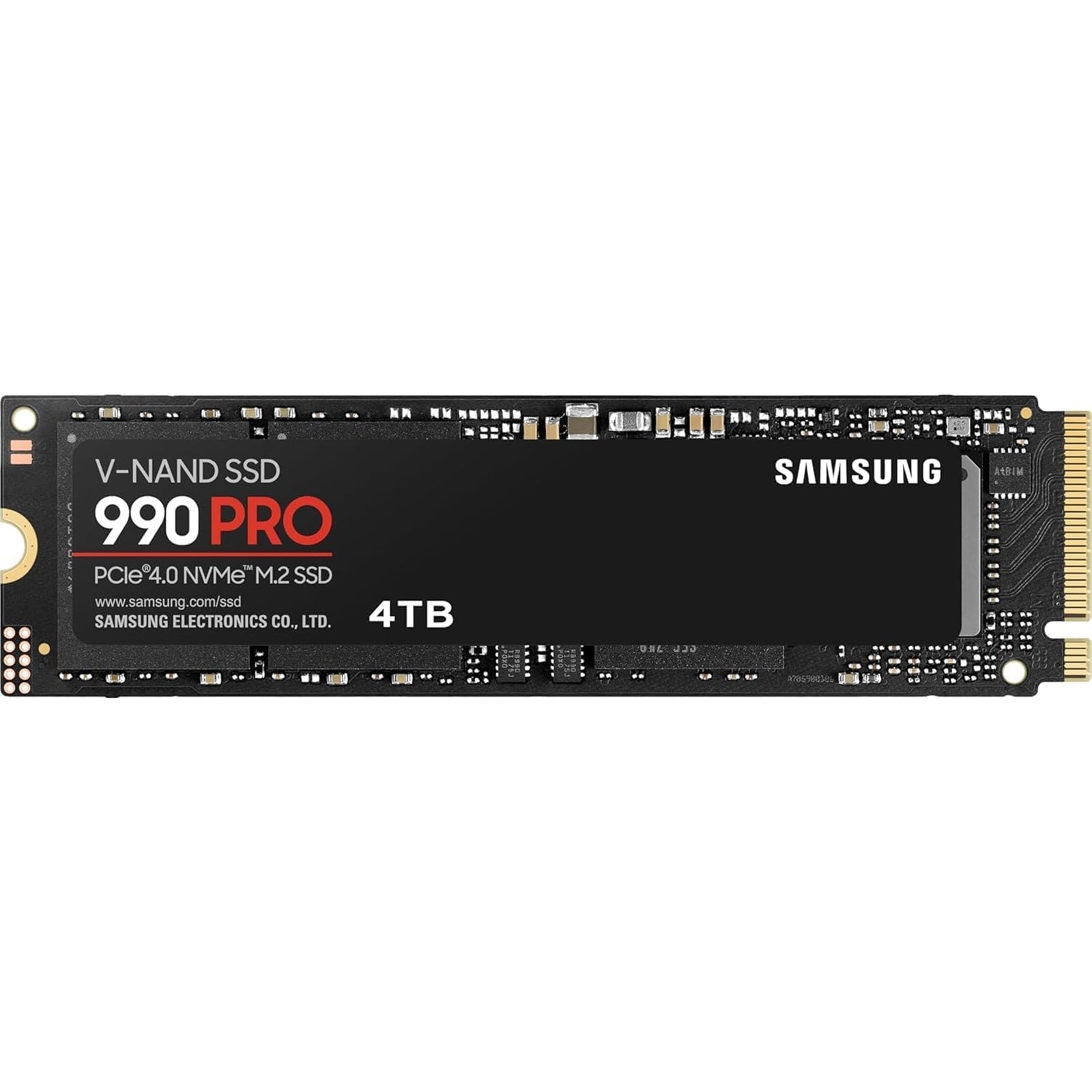 Samsung 990 PRO 4TB NVMe M.2 SSD PCIe Gen4 - 7450MB/s