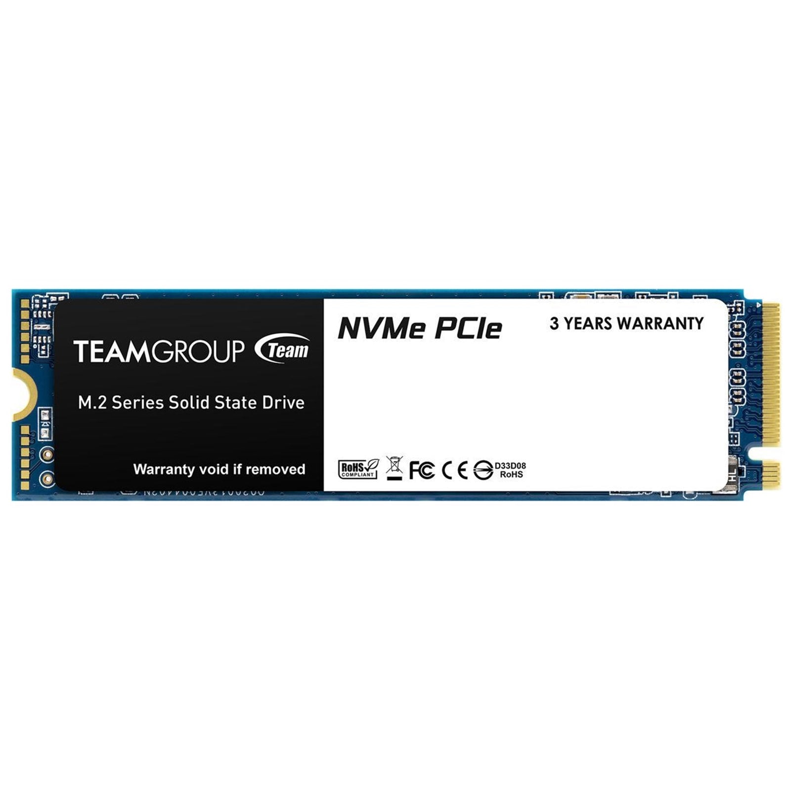TEAMGROUP MP33 1TB NVMe SSD PCIe Gen3 M.2 2280 1700MB/s 3D NAND