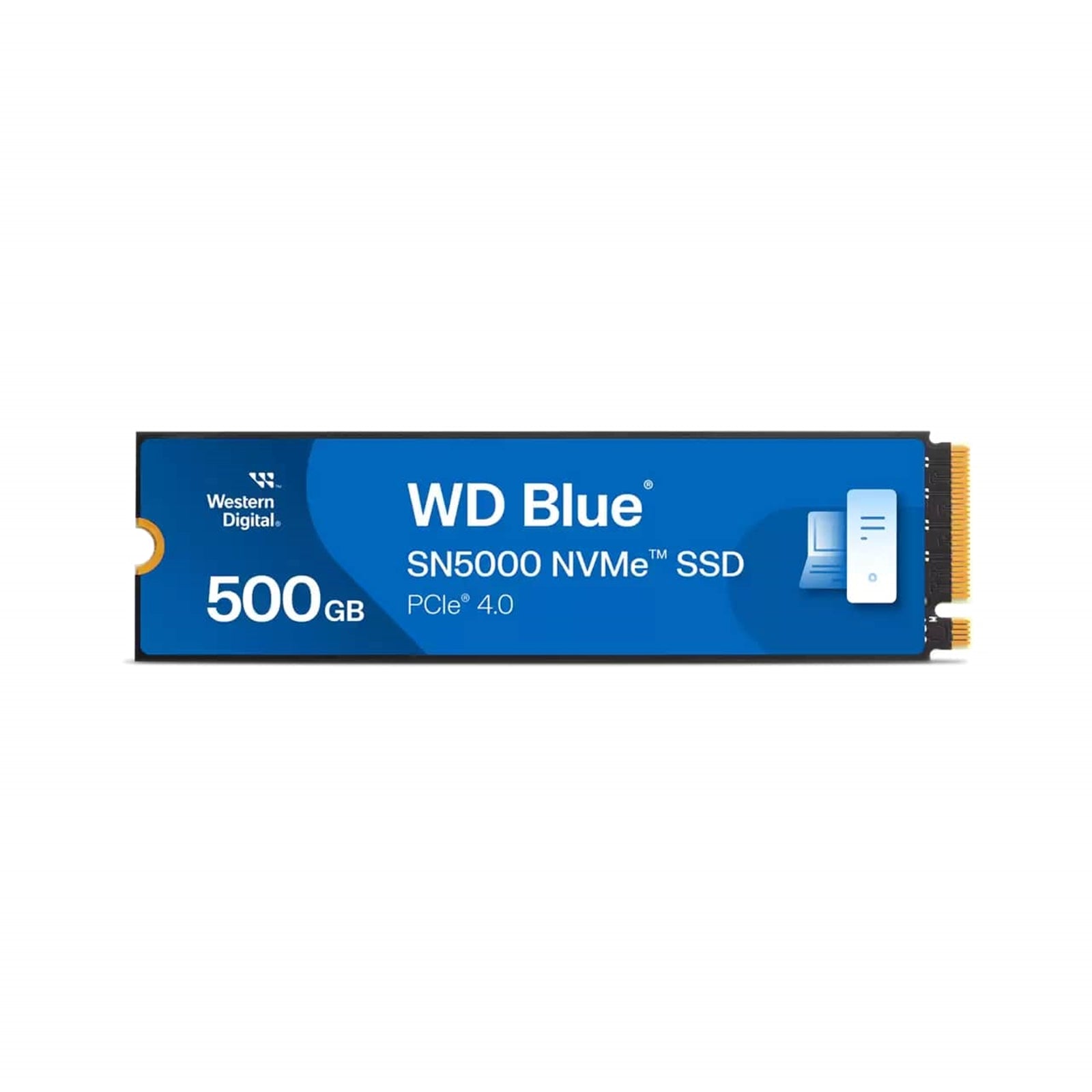 WD Blue SN5000 500GB NVMe SSD - PCIe Gen4 M.2 2280 Internal Drive