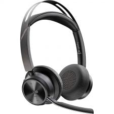 HP Poly Voyager Focus 2 Microsoft Teams Certified Stereo Headset with USB-C to A Adapter